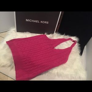 Michael Kors halter sweater.